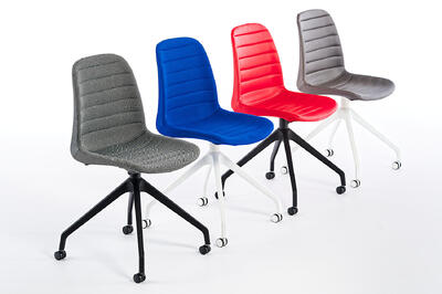 Moderne Lounge Sessel mit Drehfunktion
